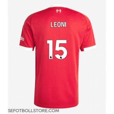 Liverpool Giovanni Leoni #15 Replika Hemmatröja 2025-26 Kortärmad Liverpool Giovanni Leoni #15 Replika Hemmatröja 2025-26 Kortärmad